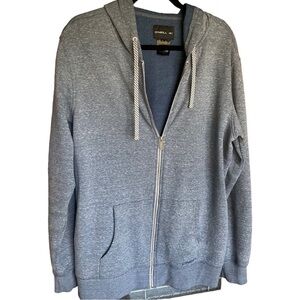 O’NEILL MENS BLUE HOODIE SIZE LARGE